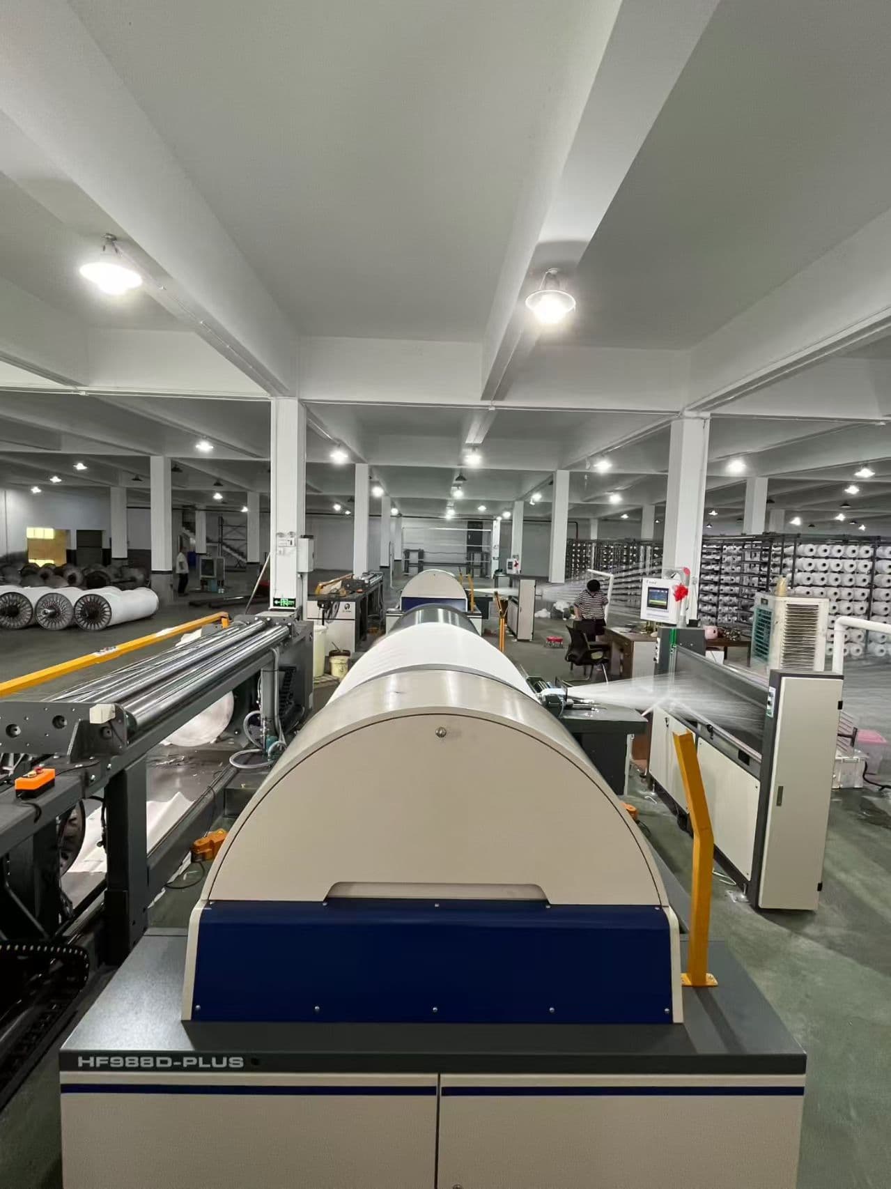 Sectional warping machine