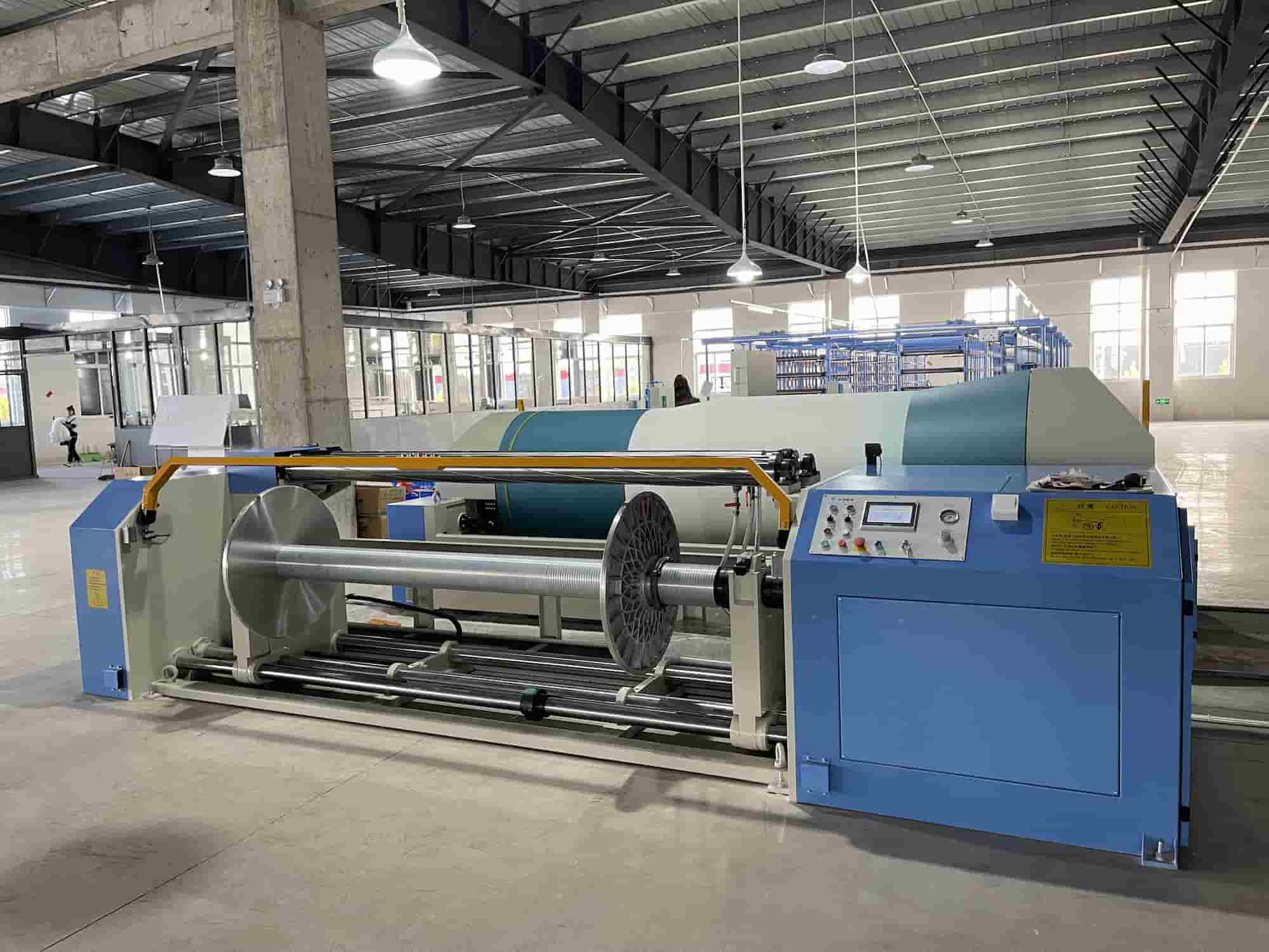 sectional warping machine