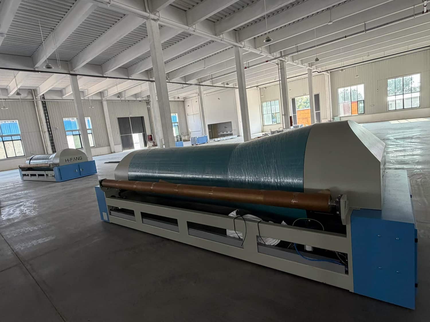 sectional warping machine